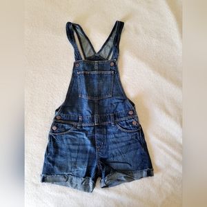 Old Navy Dark Blue Denim Overalls. Girls. Size Large (10-12)